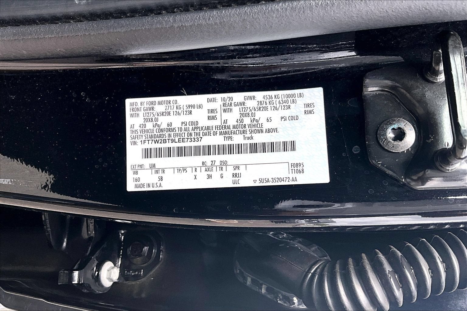 2020 Ford Super Duty F-250 SRW XL