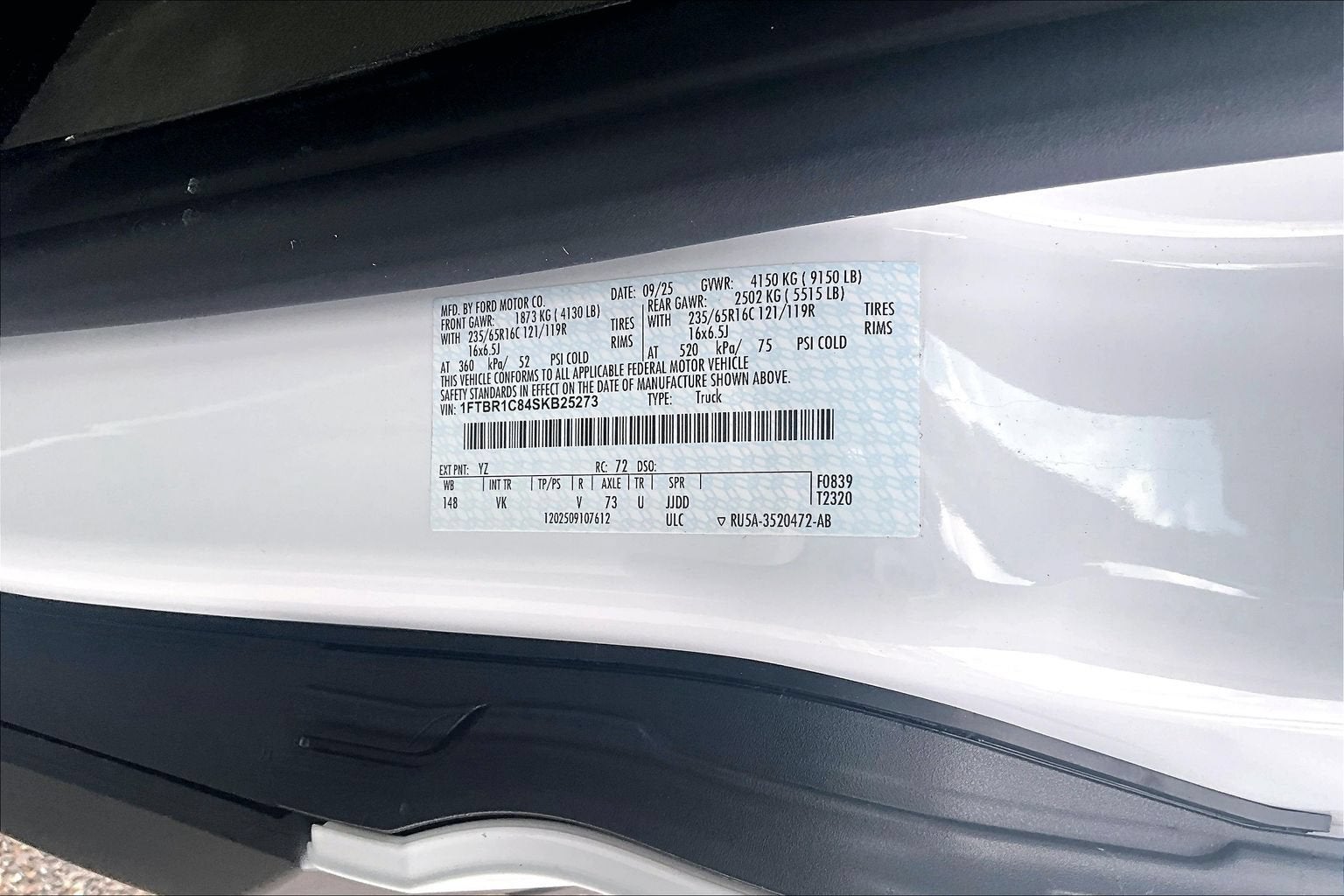 2025 Ford Transit Cargo Van Medium Roof