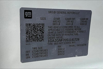 2025 Chevrolet Express Passenger LS