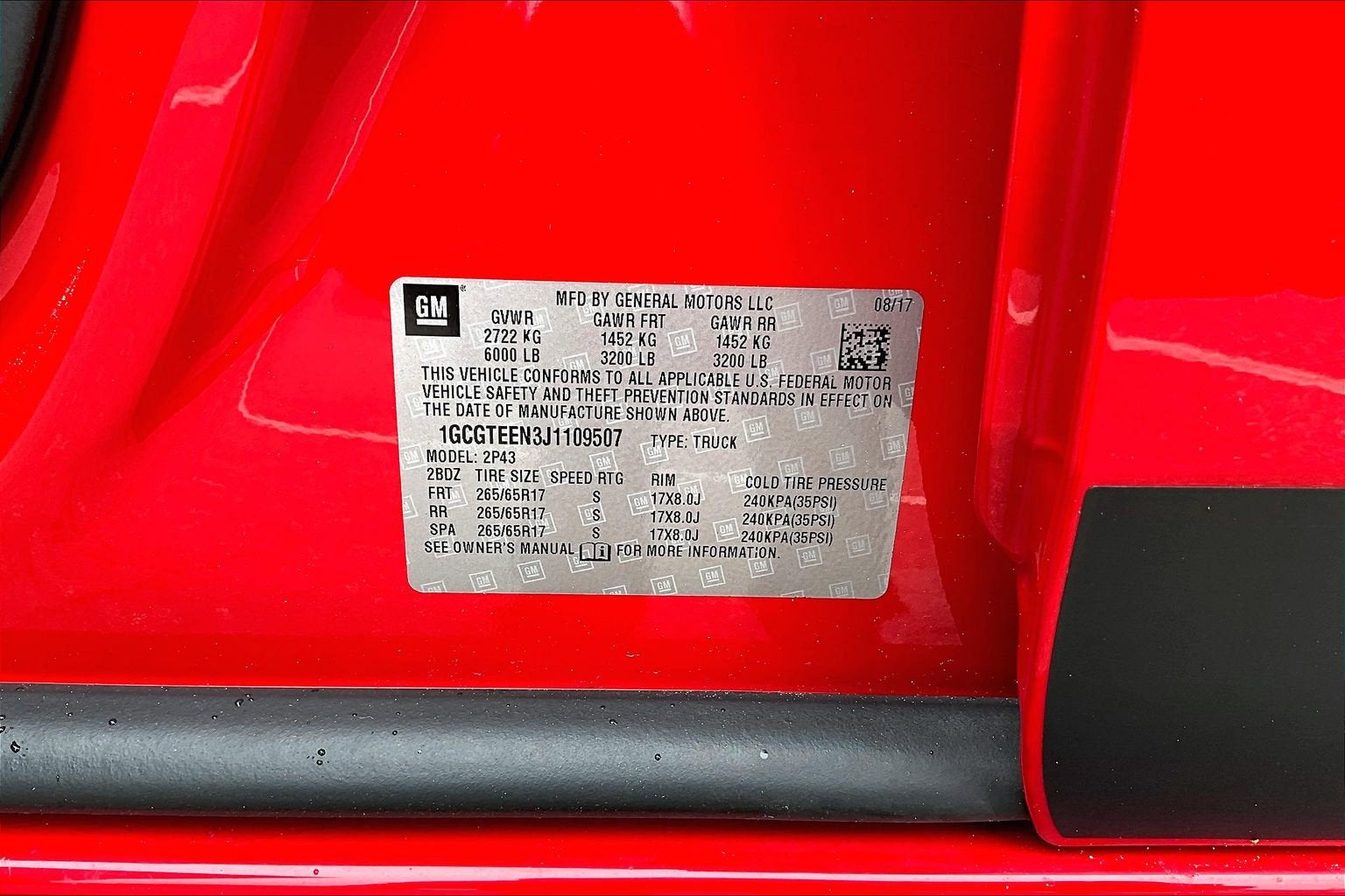 2018 Chevrolet Colorado 4WD ZR2