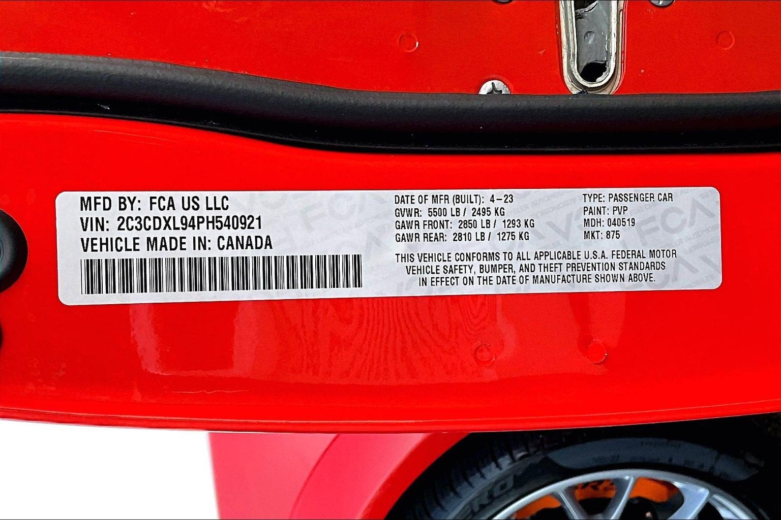 2023 Dodge Charger SRT Hellcat Redeye Widebody