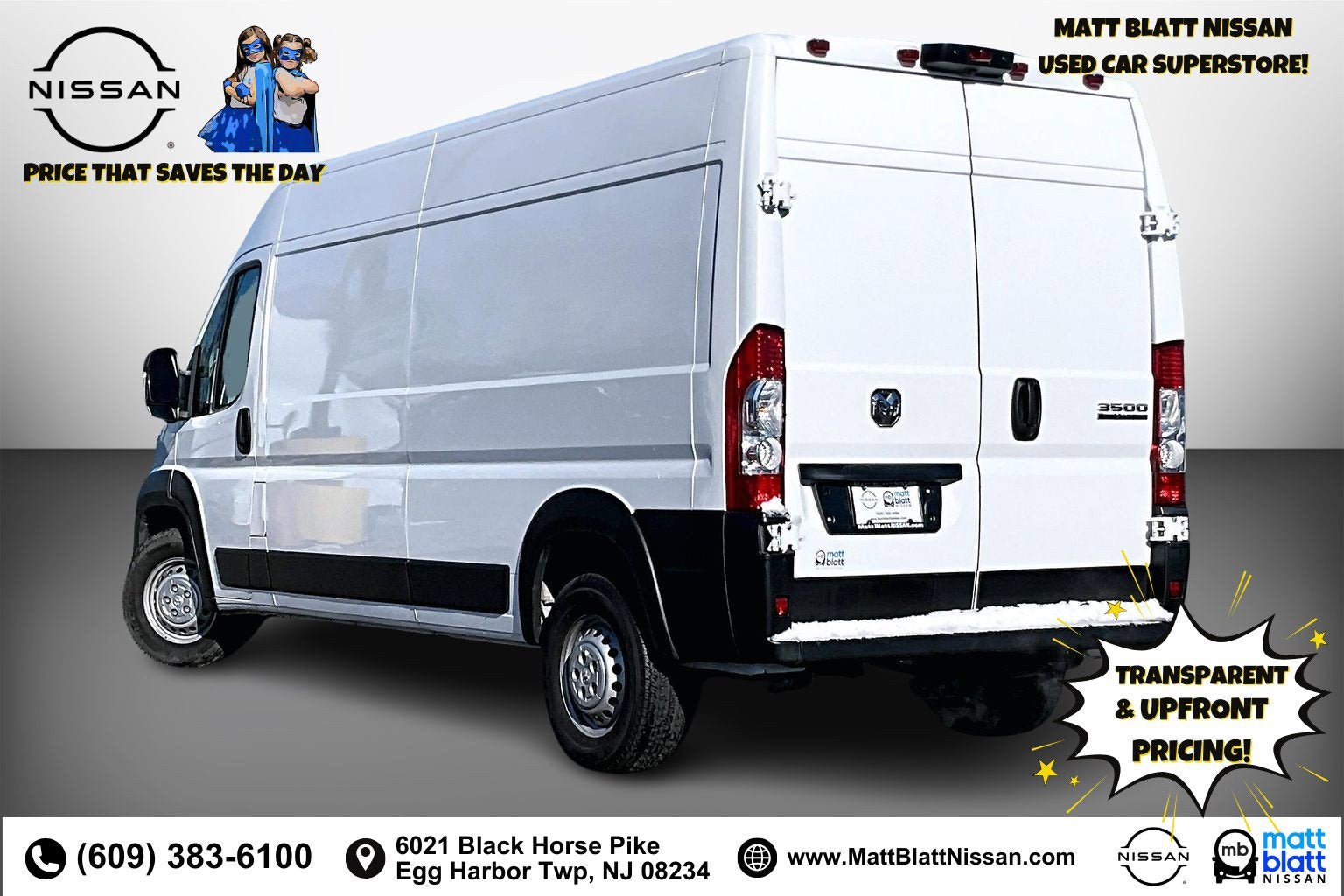 2025 RAM ProMaster Cargo Van Tradesman