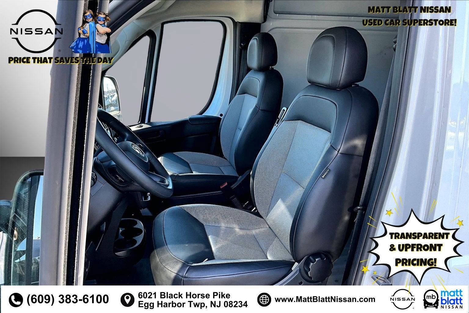 2025 RAM ProMaster Cargo Van Tradesman