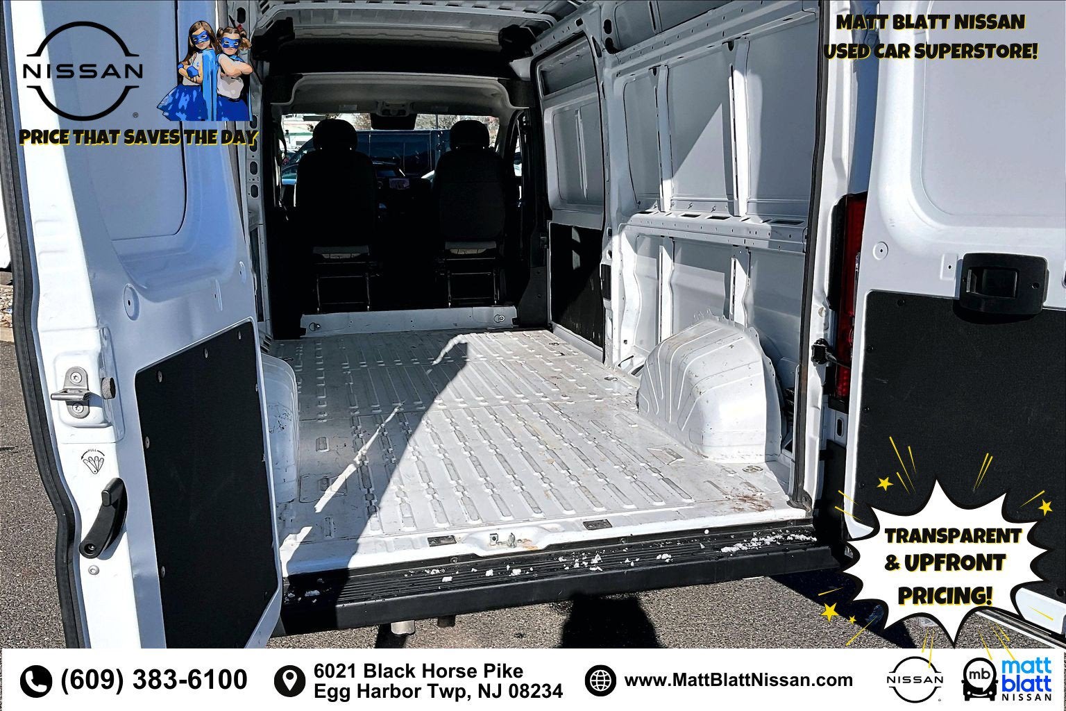 2025 RAM ProMaster Cargo Van Tradesman