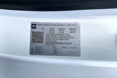 2024 Chevrolet Silverado 1500 Work Truck