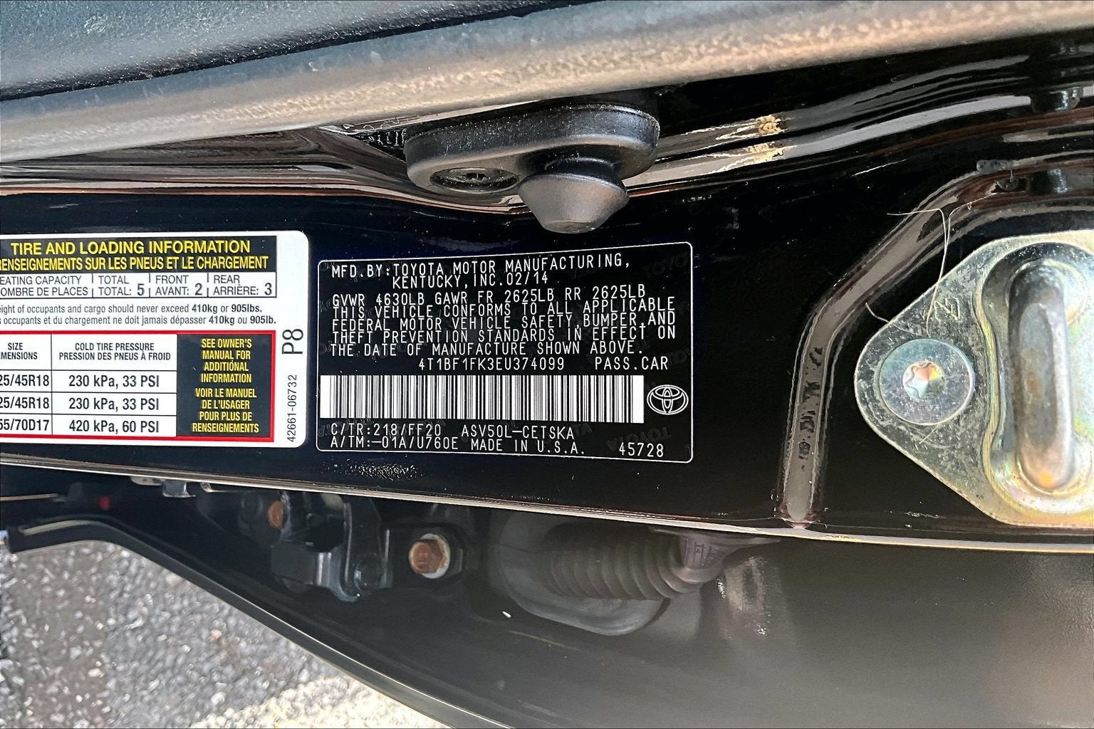 2014 Toyota Camry SE