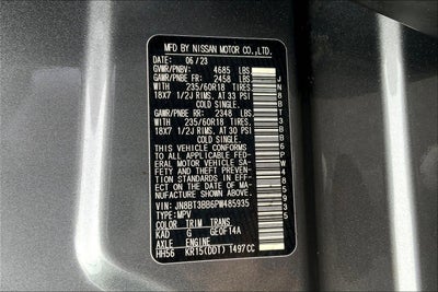 2023 Nissan Rogue SV