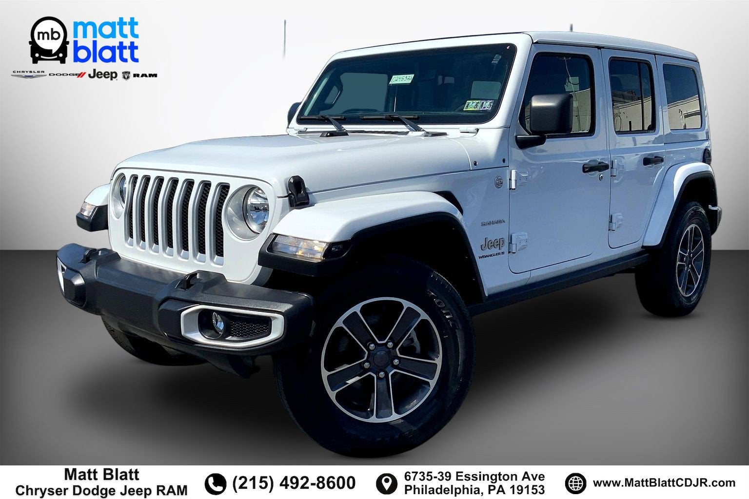 2023 Jeep Wrangler 4-Door Sahara 4x4