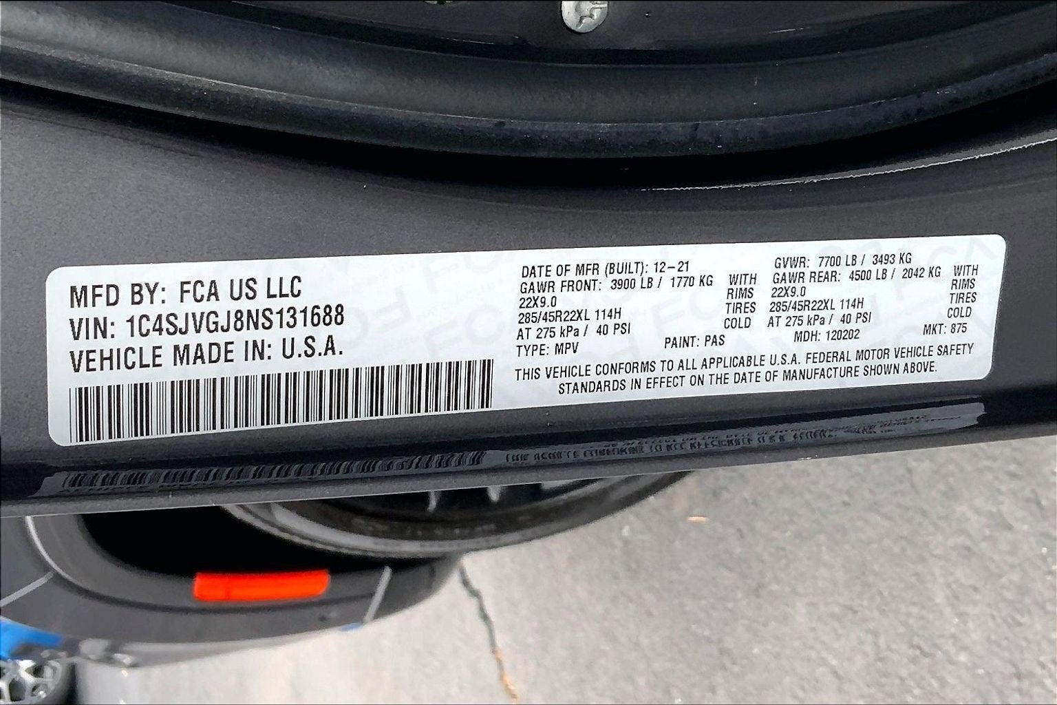 2022 Jeep Grand Wagoneer Series III 4x4