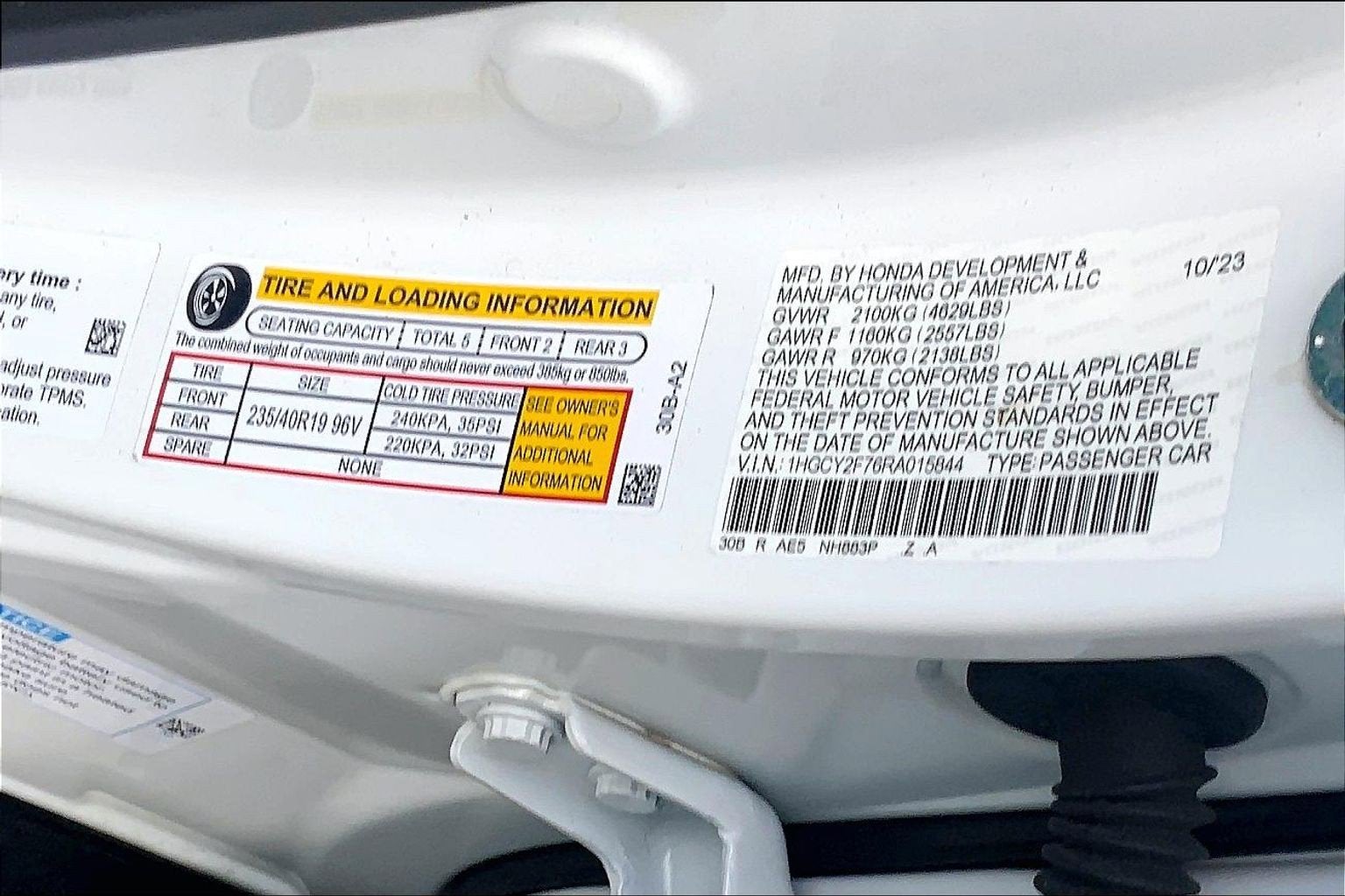 2024 Honda Accord Hybrid Sport-L