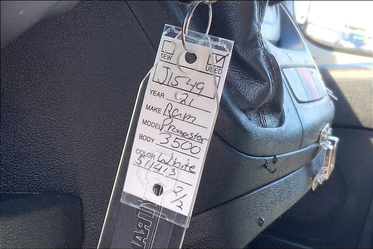 2021 RAM ProMaster Cargo Van Cargo Van High Roof 159' WB