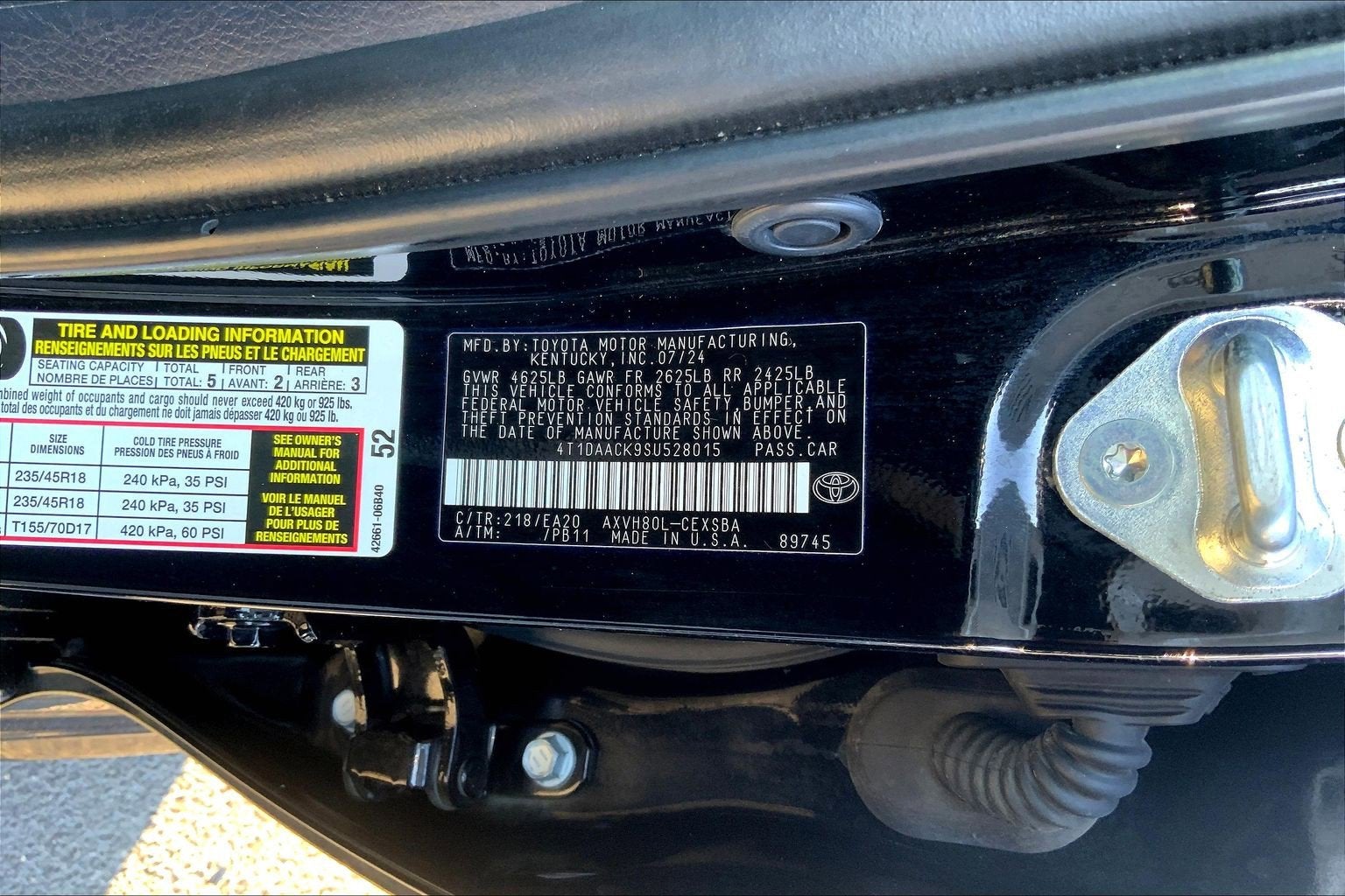 2025 Toyota Camry SE