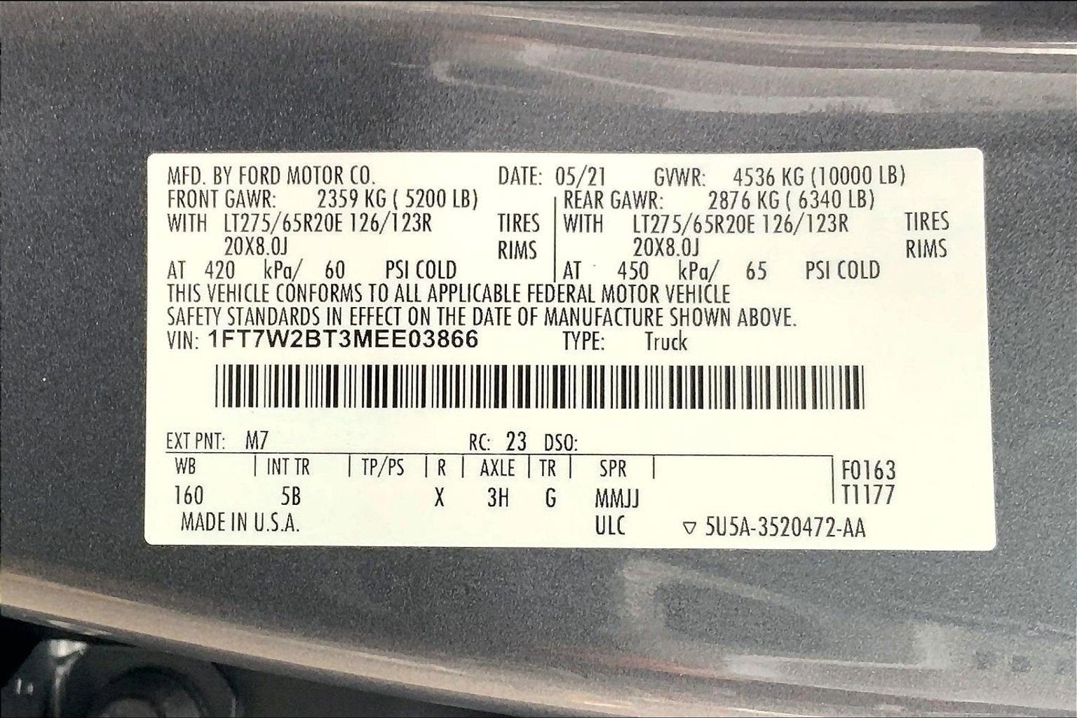 2021 Ford Super Duty F-250 SRW LARIAT