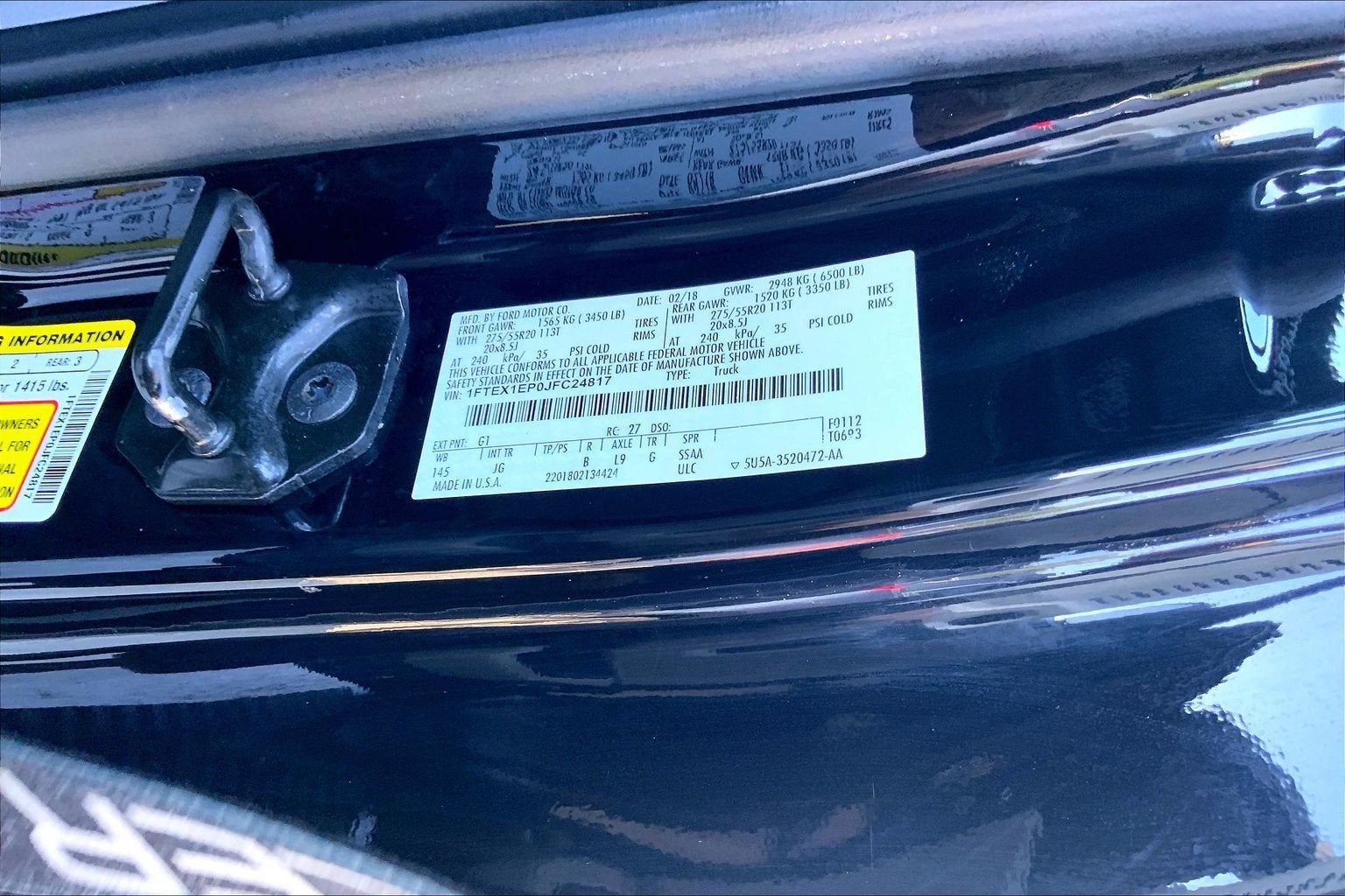2018 Ford F-150 LARIAT