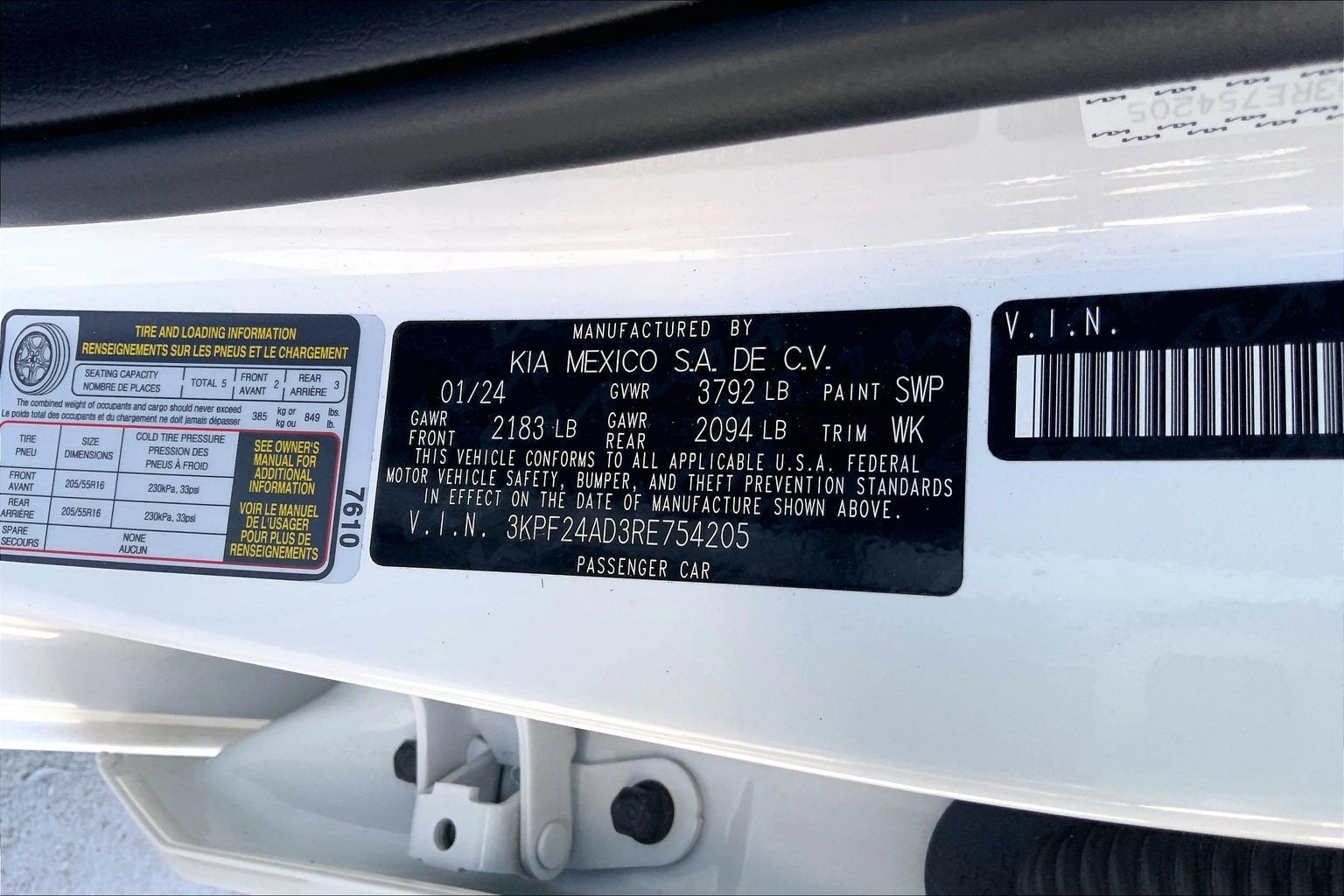 2024 Kia Forte LXS