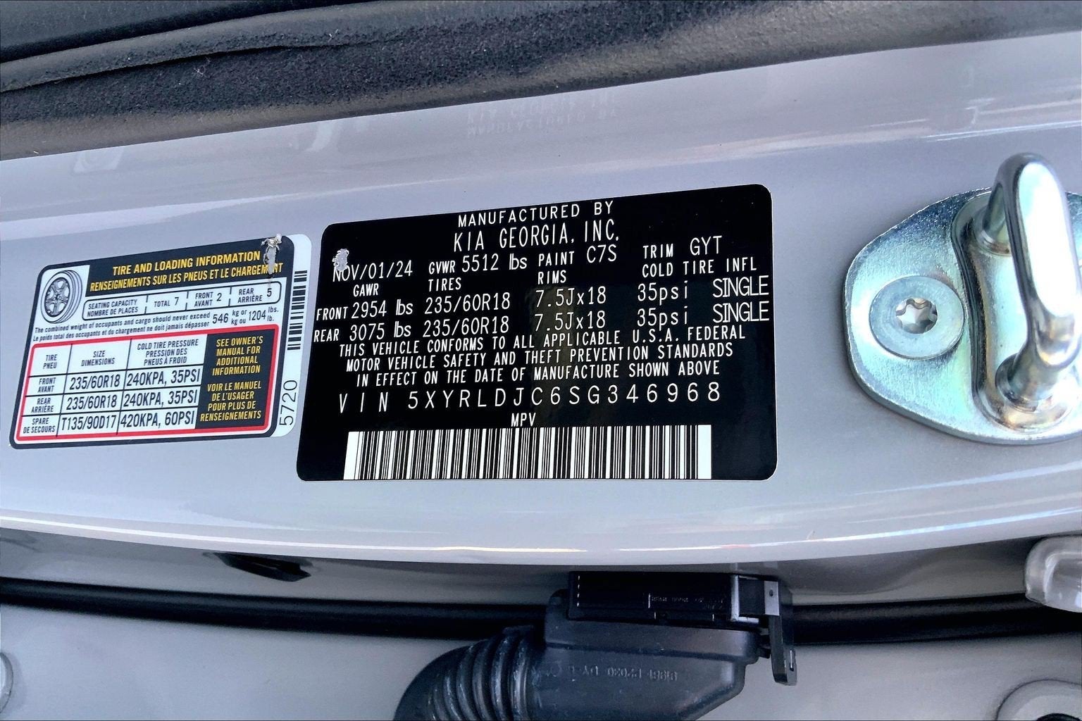 2025 Kia Sorento S