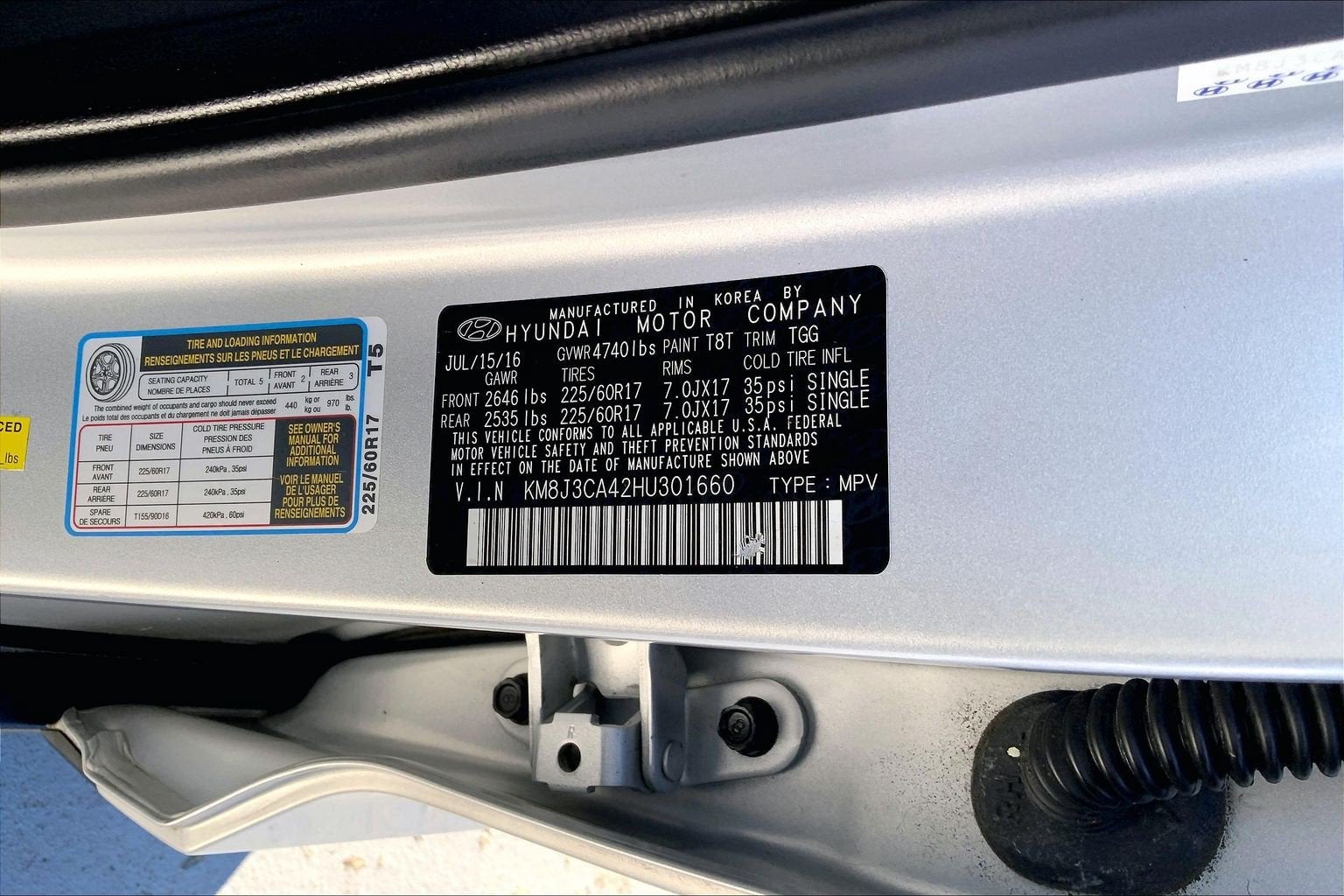 2017 Hyundai Tucson SE