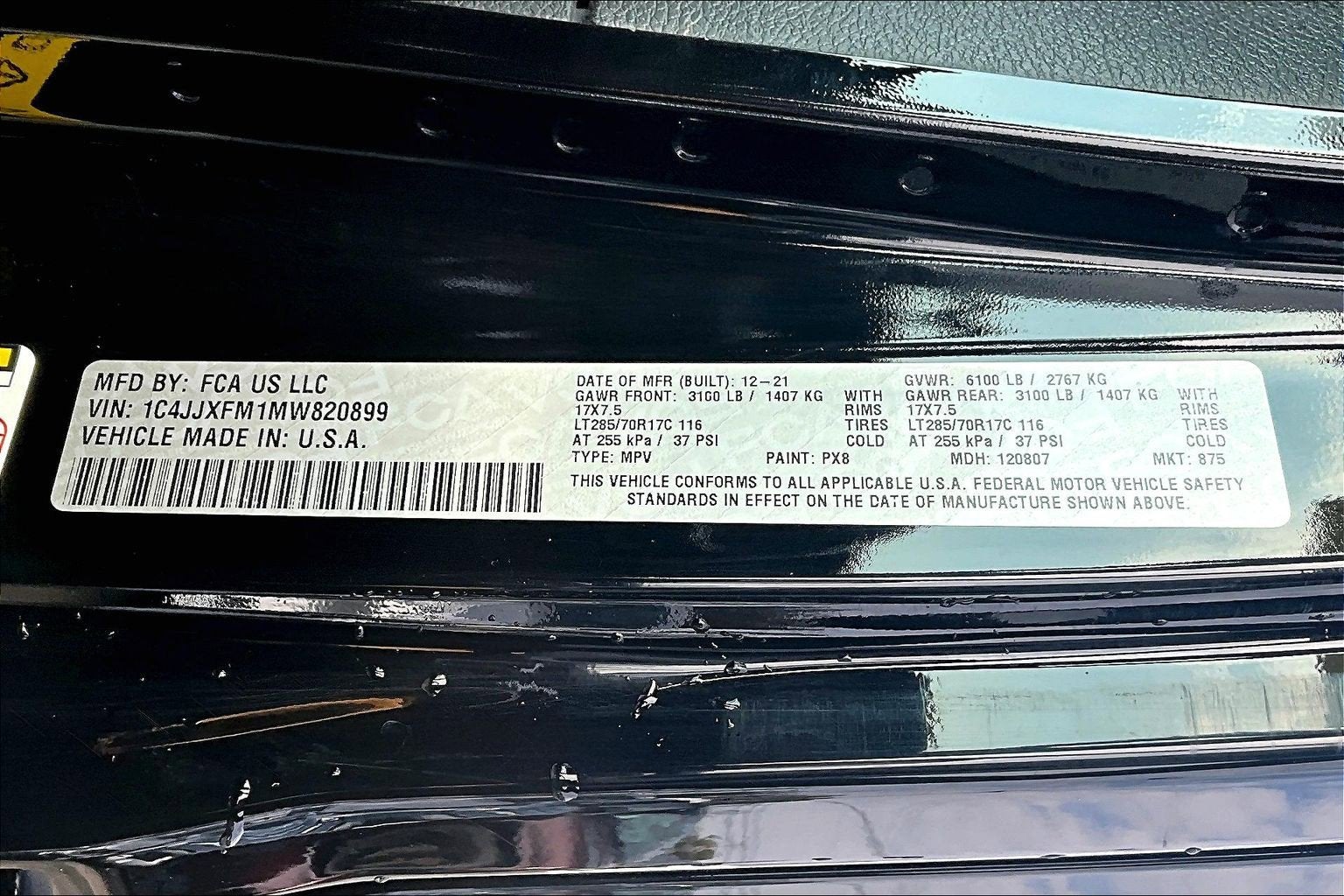 2021 Jeep Wrangler Unlimited Rubicon