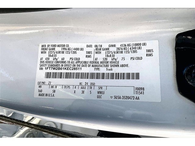 2019 Ford Super Duty F-250 SRW XL
