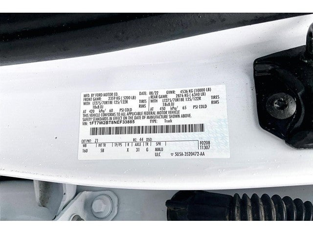 2022 Ford Super Duty F-250 SRW LARIAT