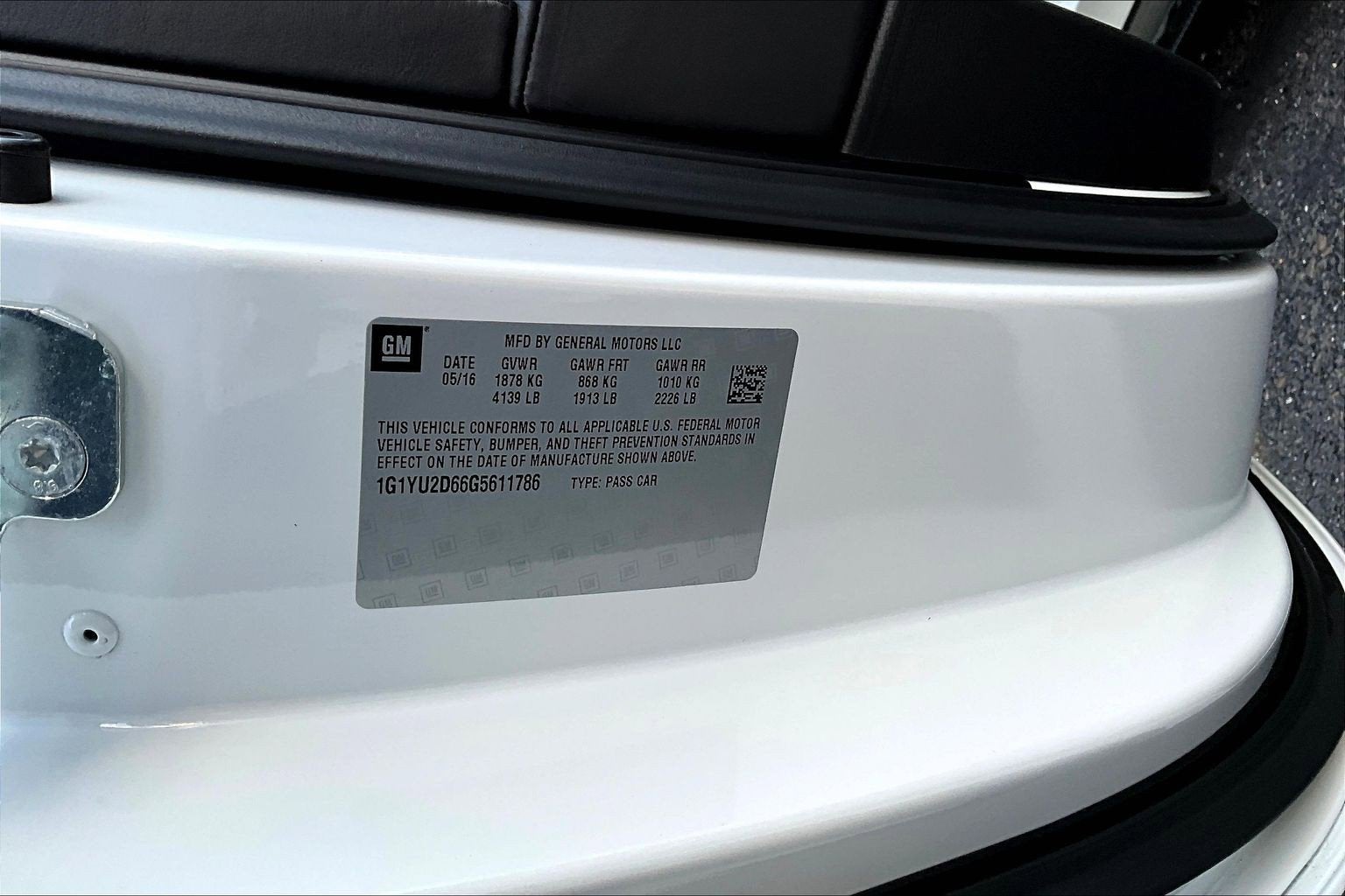 2016 Chevrolet Corvette Z06 3LZ