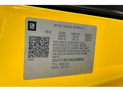 2019 Chevrolet Corvette Grand Sport 2LT