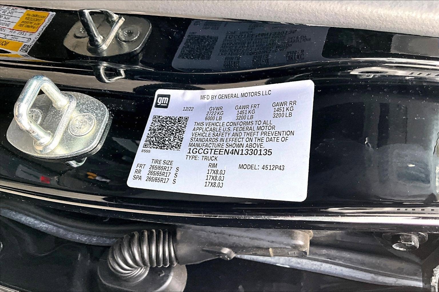 2022 Chevrolet Colorado 4WD ZR2