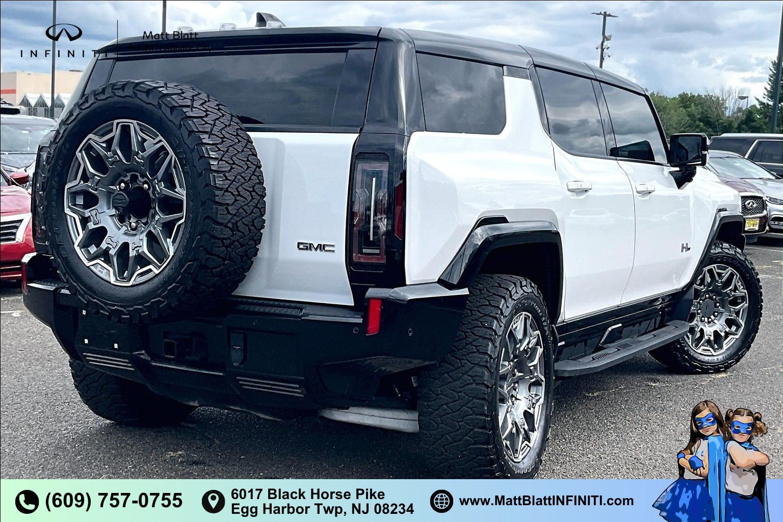 Used 2024 GMC HUMMER EV 3X with VIN 1GKB0RDC8RU107969 for sale in Egg Harbor Township, NJ