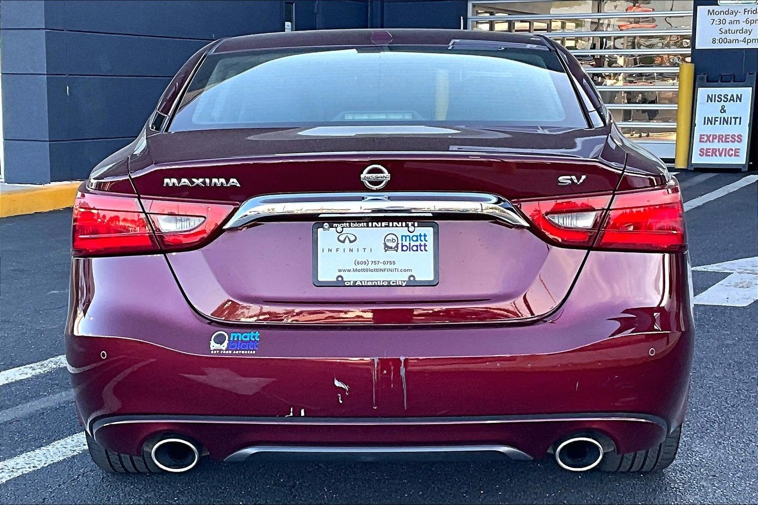 2018 Nissan Maxima SV