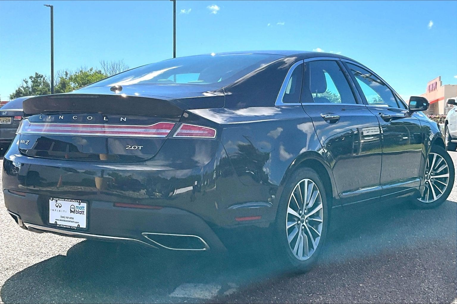 Used 2019 Lincoln MKZ Base/Premiere with VIN 3LN6L5A98KR601649 for sale in Egg Harbor Township, NJ