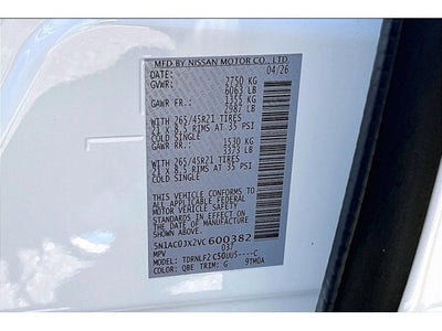 2027 INFINITI QX65 Autograph AWD