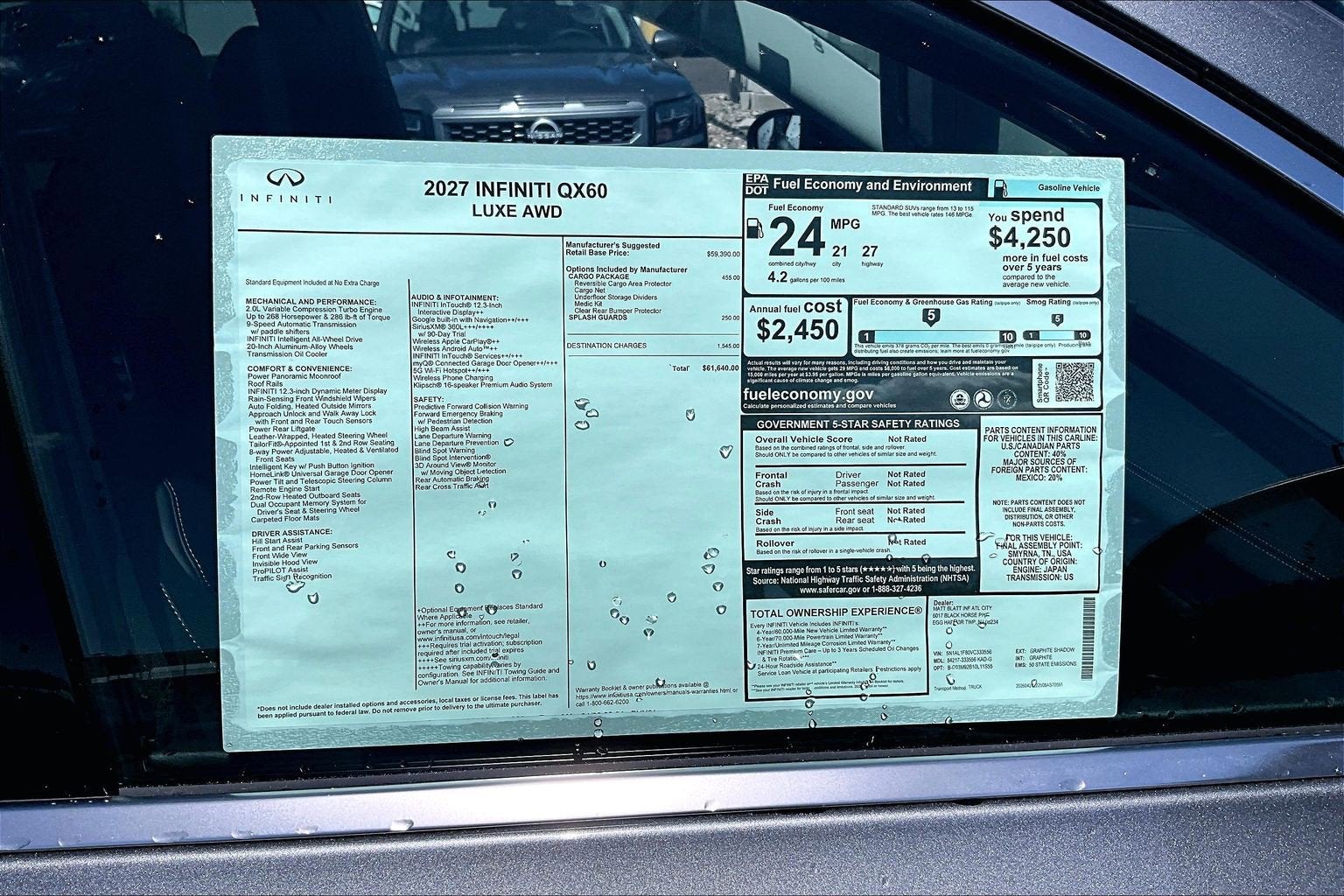 2027 INFINITI QX60 Luxe AWD