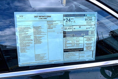 2027 INFINITI QX60 Luxe AWD
