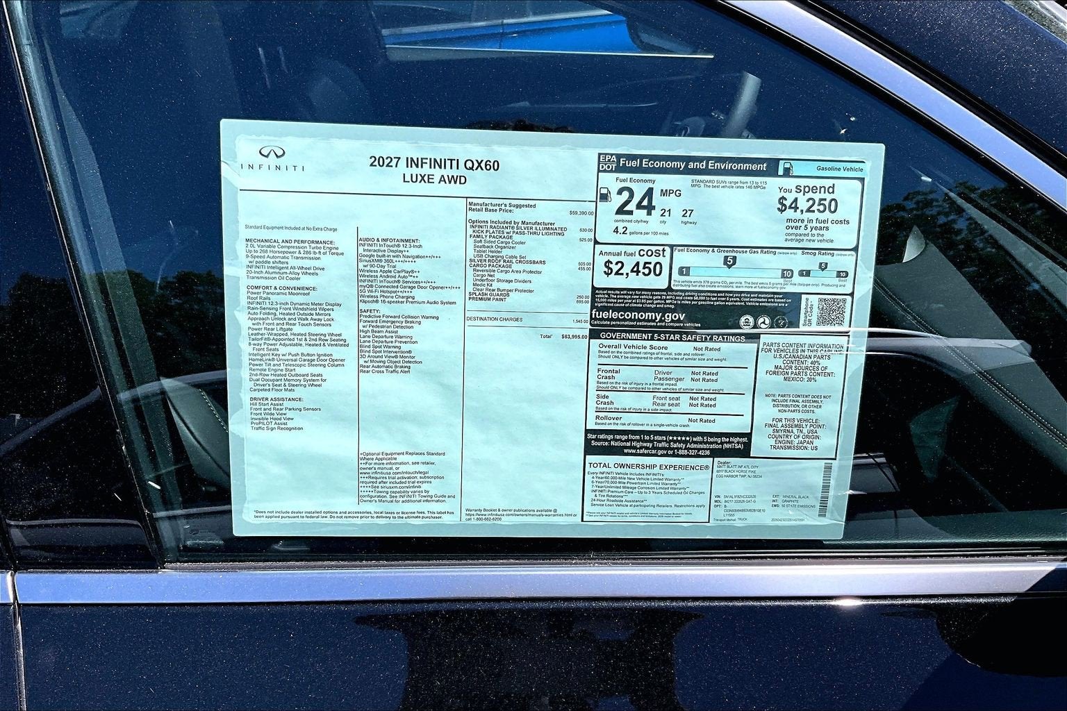 2027 INFINITI QX60 Luxe AWD