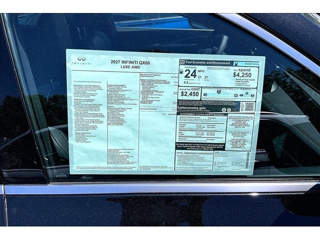 2027 INFINITI QX60 Luxe AWD