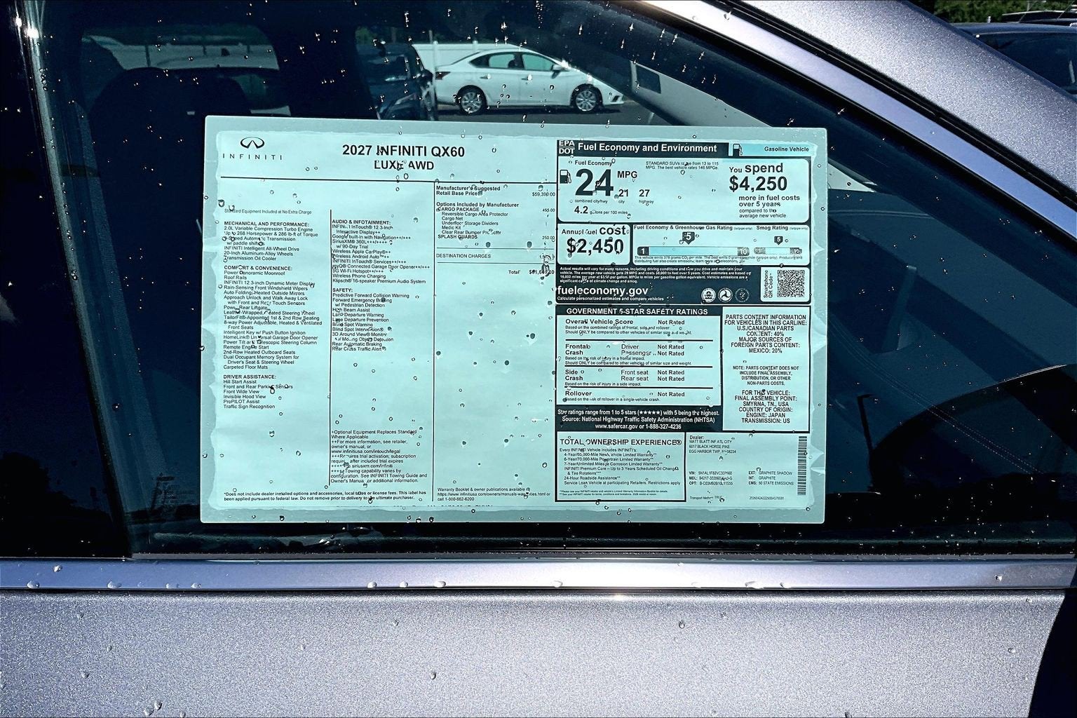 2027 INFINITI QX60 Luxe AWD