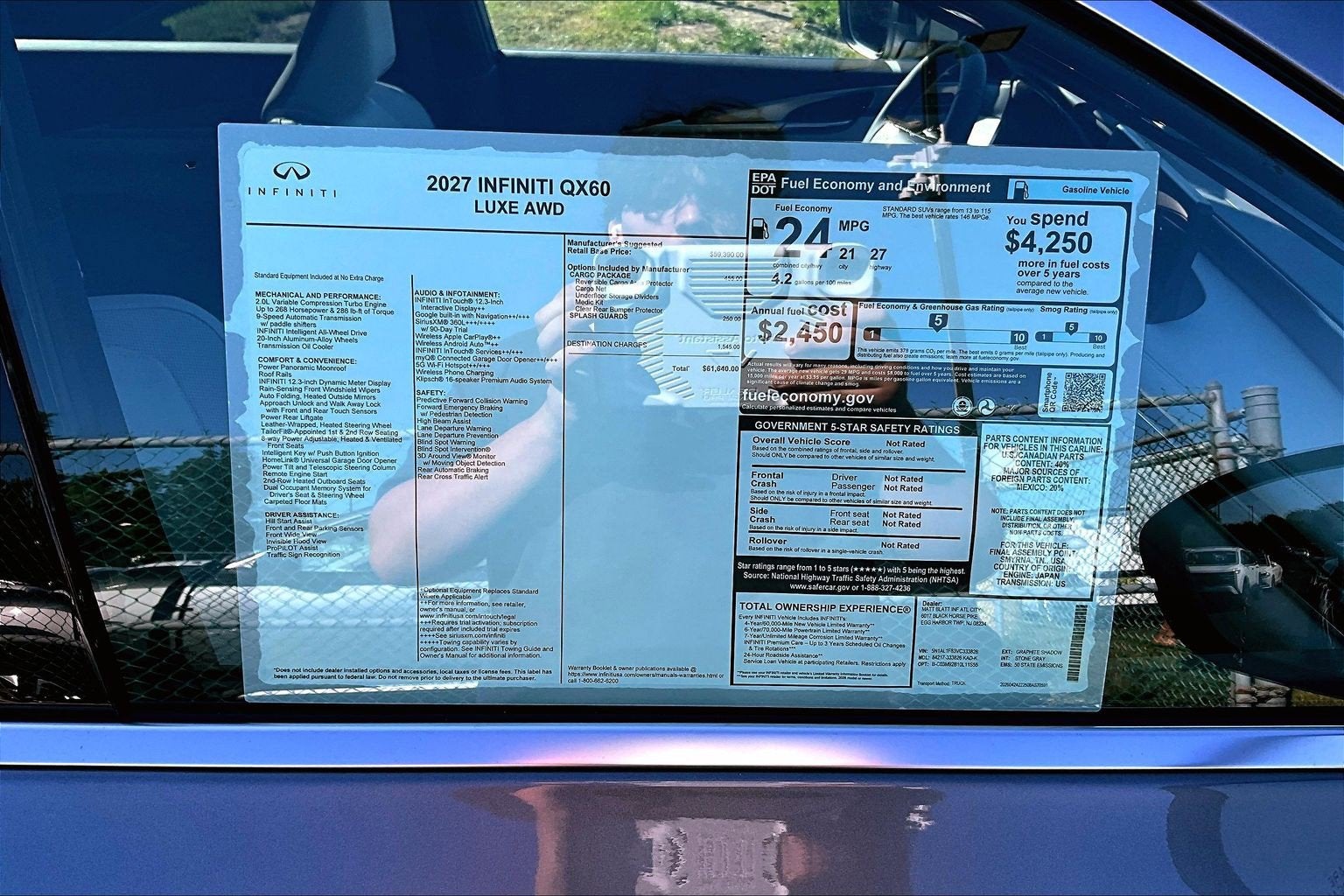 2027 INFINITI QX60 Luxe AWD