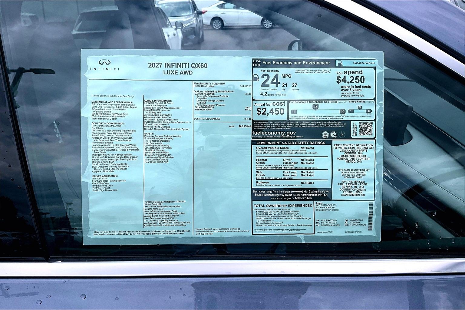 2027 INFINITI QX60 Luxe AWD