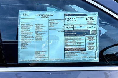 2027 INFINITI QX60 Luxe AWD