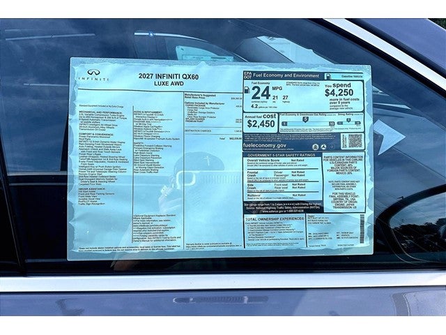 2027 INFINITI QX60 Luxe AWD