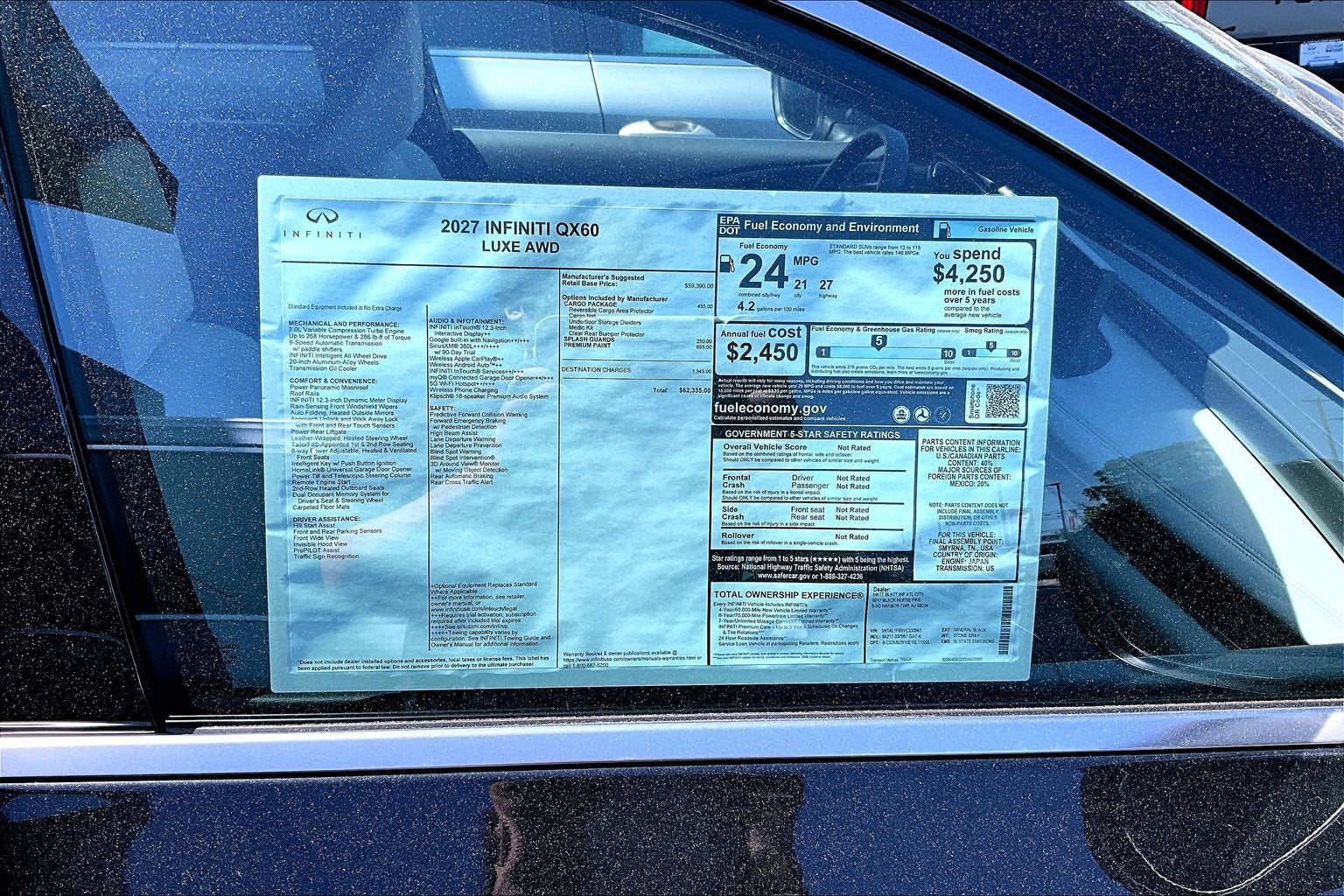 2027 INFINITI QX60 Luxe AWD