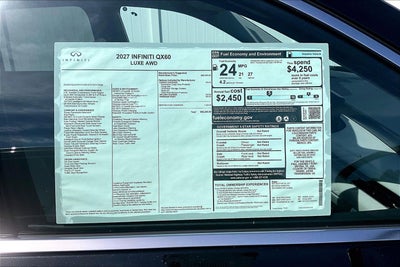 2027 INFINITI QX60 Luxe AWD