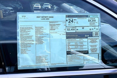 2027 INFINITI QX60 Luxe AWD