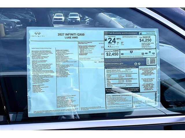2027 INFINITI QX60 Luxe AWD