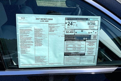 2027 INFINITI QX60 Luxe AWD