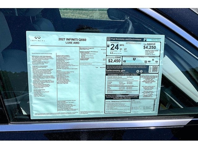 2027 INFINITI QX60 Luxe AWD