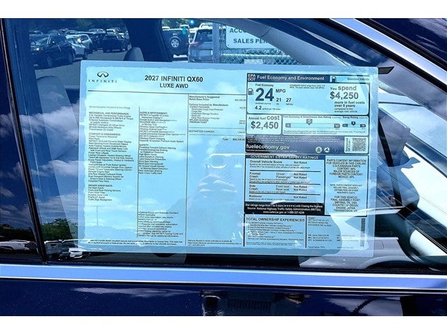 2027 INFINITI QX60 Luxe AWD