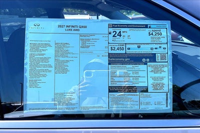 2027 INFINITI QX60 Luxe AWD