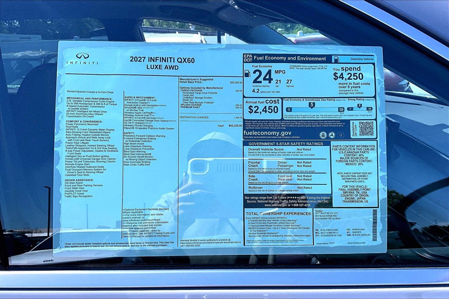 2027 INFINITI QX60 Luxe AWD