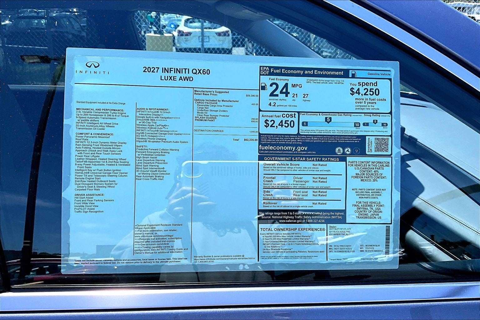 2027 INFINITI QX60 Luxe AWD